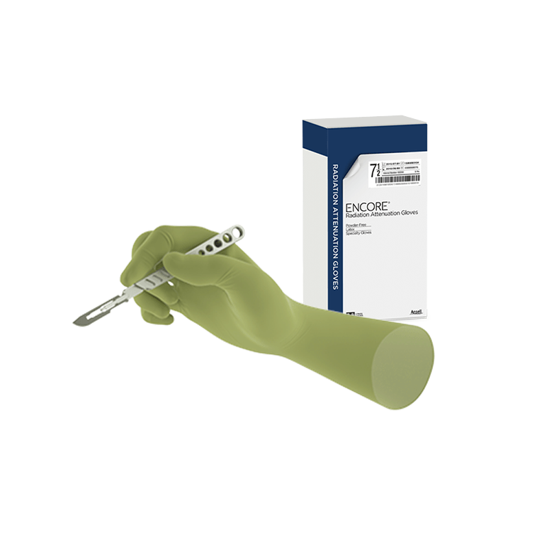 Ansell Sterile Gloves 6.5 Ansell RADIATION ATTENUATION Gloves