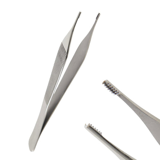 Armo Surgical Instruments 12cm Armo Adson Brown Tissue Forceps