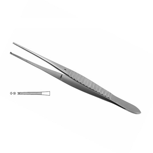 Armo Forceps 15.5cm / 1x2 Teeth Armo Gillies Forceps