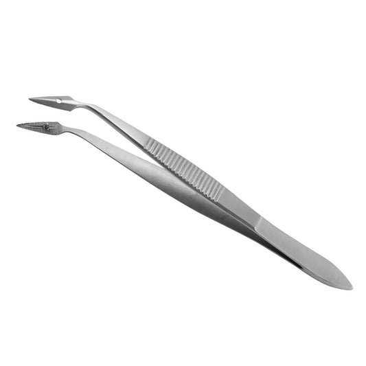 Armo Forceps 10cm / Curved / 1x2 Teeth Armo Hunter Forceps Splinter
