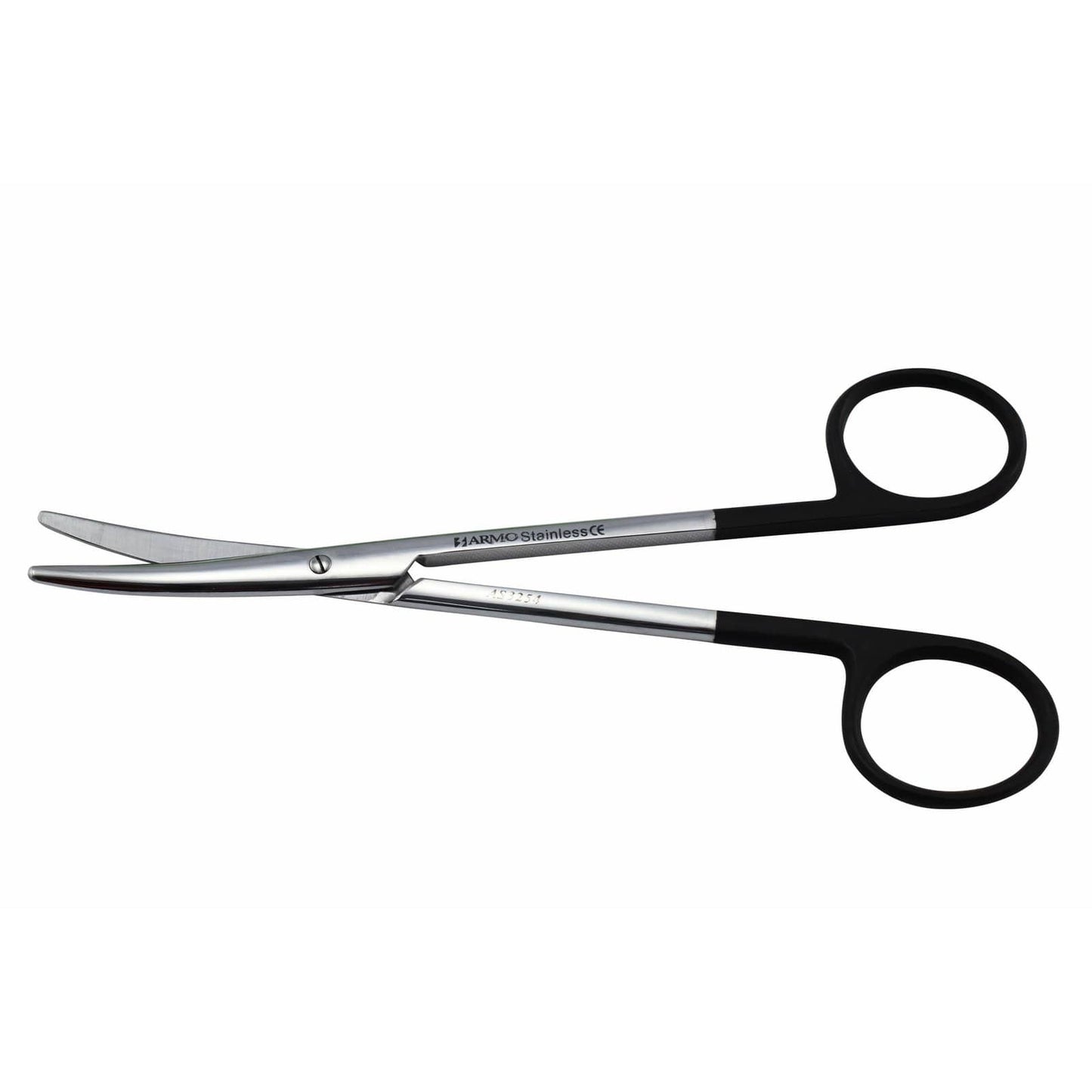 Armo Operating Scissors 14cm / Curved + Supercut / Blunt/Blunt Armo Metzenbaum Scissors