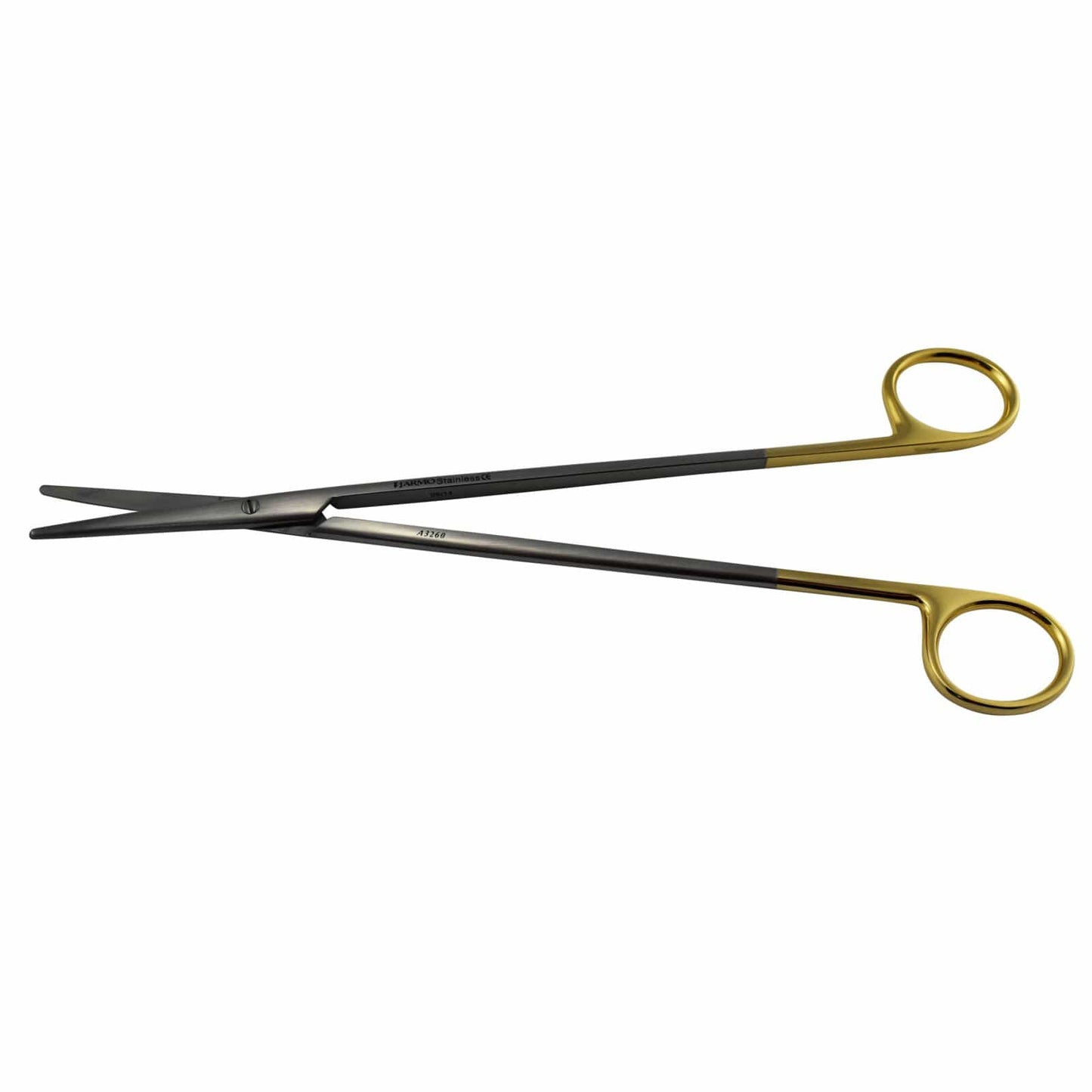 Armo Operating Scissors 23cm / Straight + TC / Blunt/Blunt Armo Metzenbaum Scissors