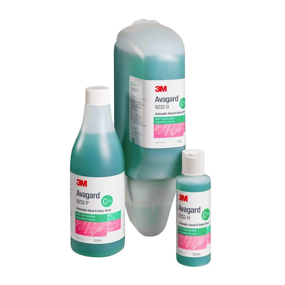 3M Healthcare Hand & Body Wash 125mL Avagard Antiseptic Hand & Body Wash