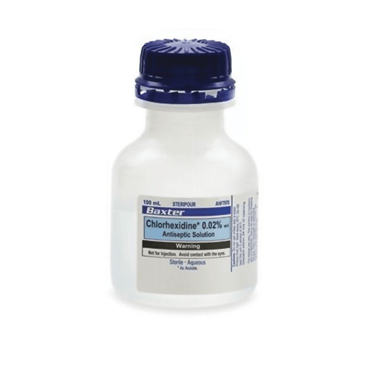 Baxter Baxter 100ML CHLORHEXIDINE 0.02% W/V