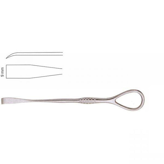 Professional Hospital Furnishings 9mm 21cm / Curved Bristow Rasp