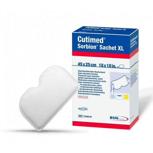 BSN Medical Exuding Wound Dressings 25cm x 45cm / Sterile BSN Medical Cutimed Sorbion Sachet XL