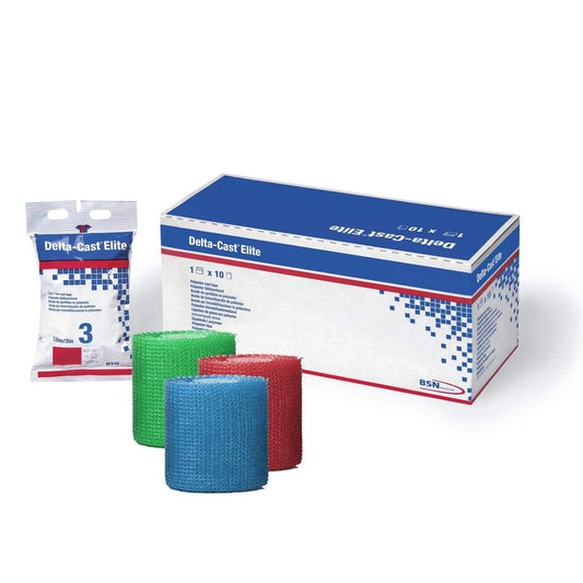 BSN Medical Synthetic Casting 10cm x 3.6m / Blue BSN Medical Delta-Cast Elite