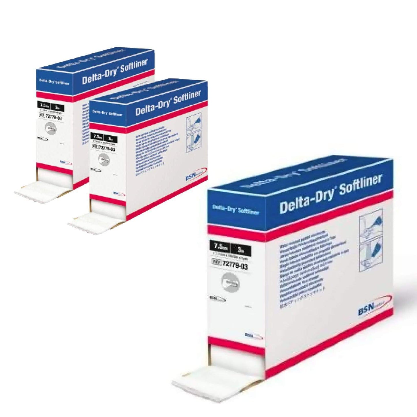 BSN Medical Cast Stockinette 10cm x 10m BSN Medical Delta-Dry Softliner
