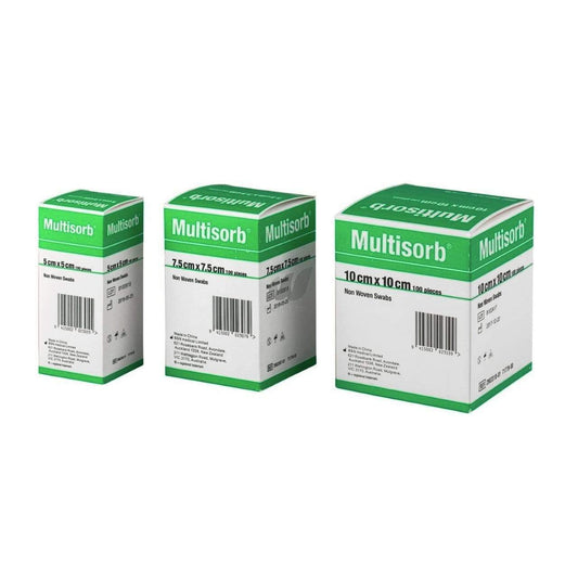 BSN Medical Non Sterile Gauze 10cm x 10cm / Non-Sterile BSN Medical Multisorb Swab Non-Woven