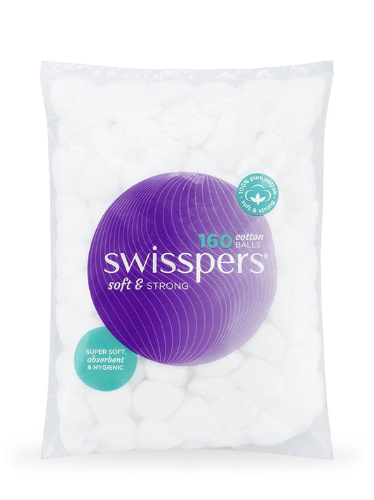 BSN Medical Cotton Wool Bag/160 / White BSN Medical Swisspers Cotton Wool Ball