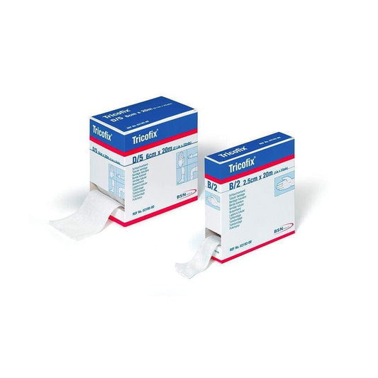BSN Medical Cast Stockinette Size A/1 / 1.5cm x 20m / White BSN Medical Tricofix Stockinette