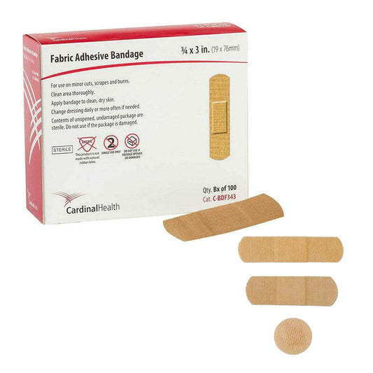 Cardinal Health Sheer Bandage 0.75" x 3" Cardinal Sheer Bandage