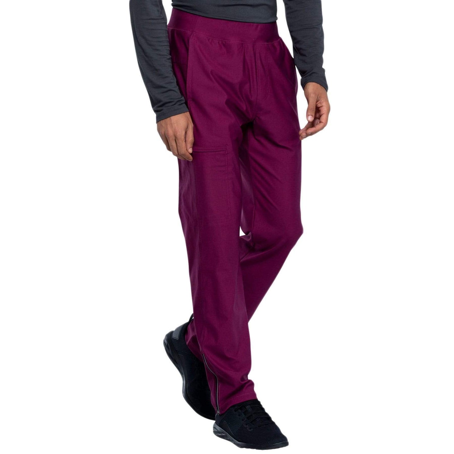 Cherokee Scrubs Pants Cherokee Form CK185 Scrubs Pant Men Wine
