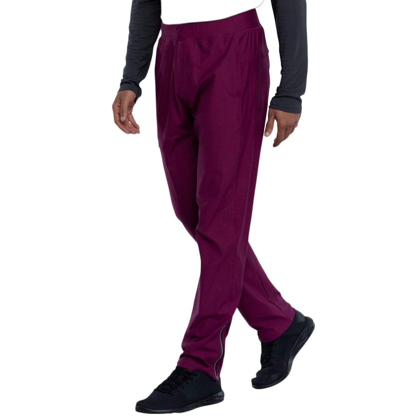 Cherokee Scrubs Pants Cherokee Form CK185 Scrubs Pant Men Wine