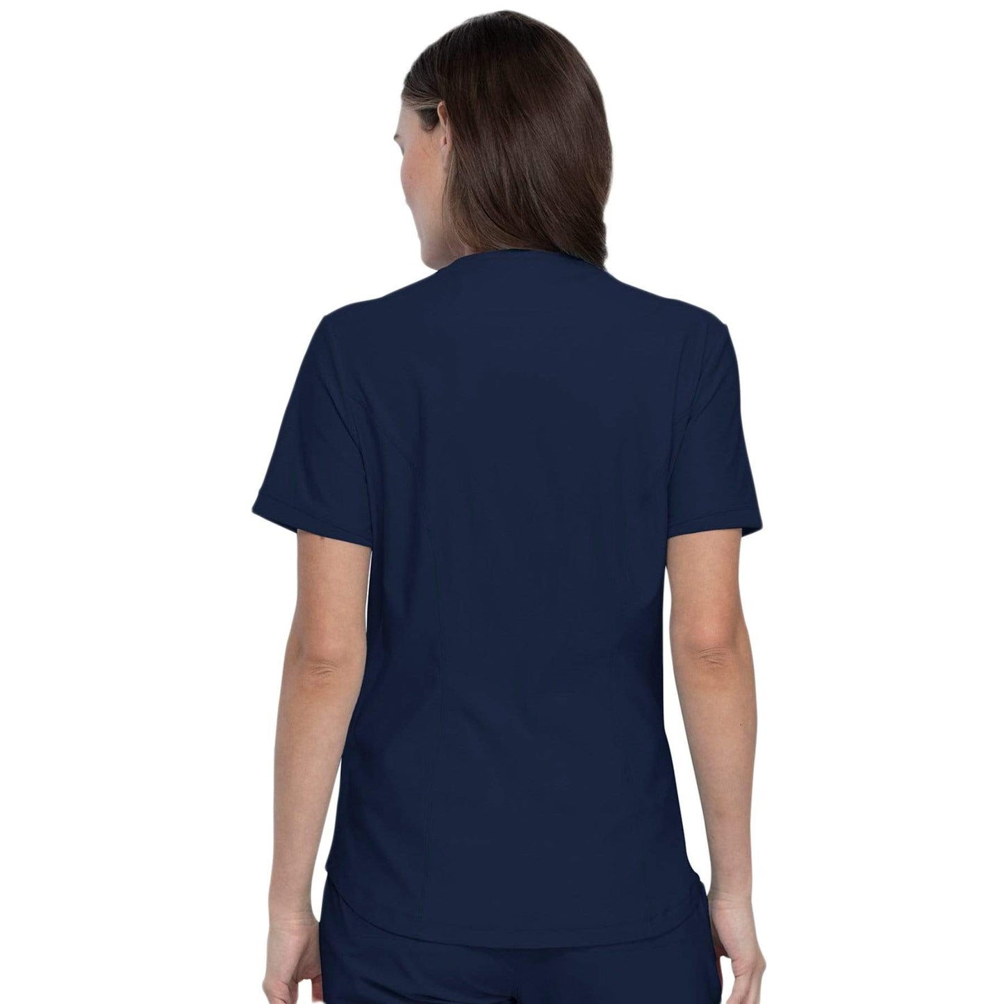 Cherokee Scrubs Top Cherokee Form CK840 Scrubs Top Women Navy