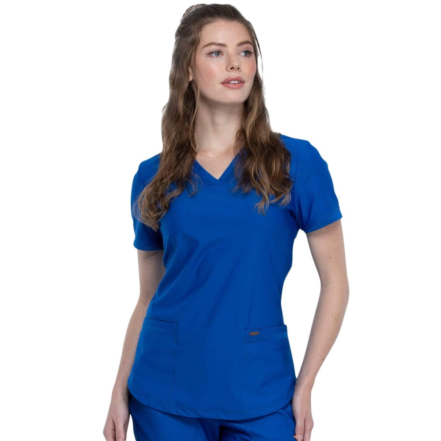 Cherokee Form CK840 Scrubs Top Women Royal