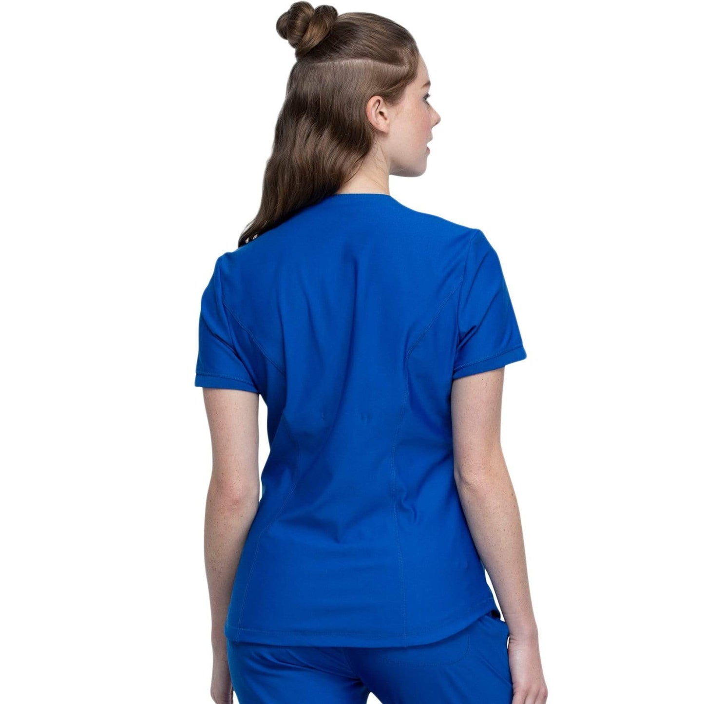 Cherokee Form CK840 Scrubs Top Women Royal