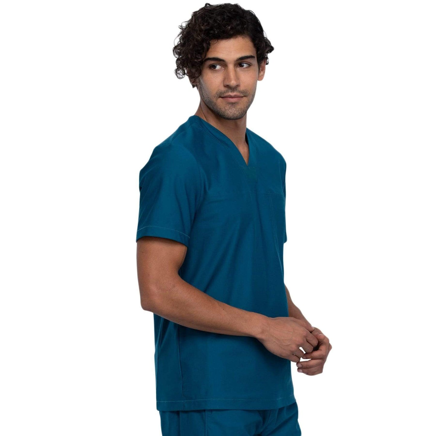 Cherokee Form CK885 Scrubs Top Men Blue