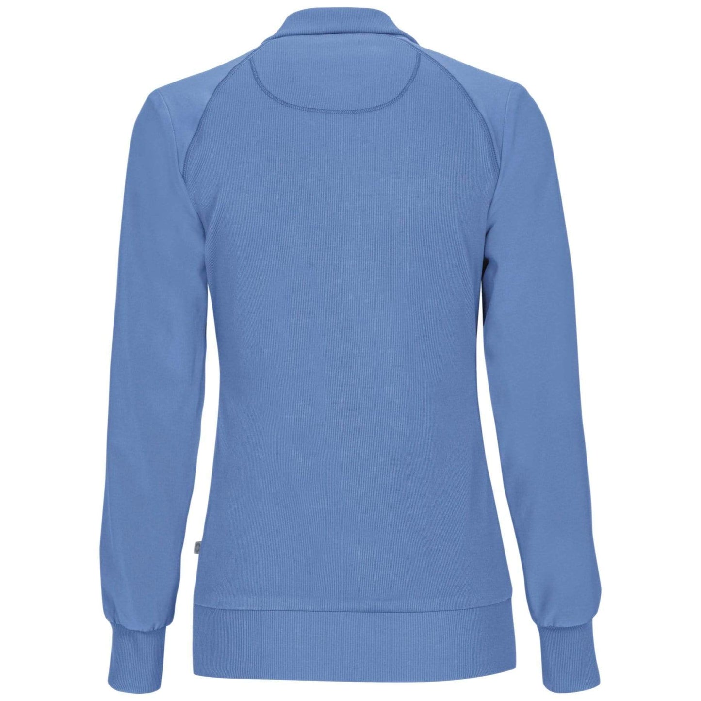 Cherokee Scrubs Jacket Cherokee Infinity 2391A Scrubs Jacket Womens Zip Front Warm-Up Ceil Blue