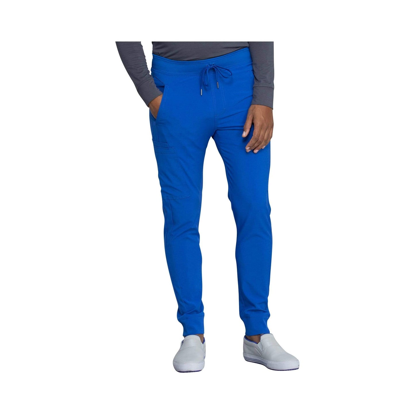 Cherokee Scrubs Pants Cherokee Infinity CK004A Scrubs Pant Men Royal Blue