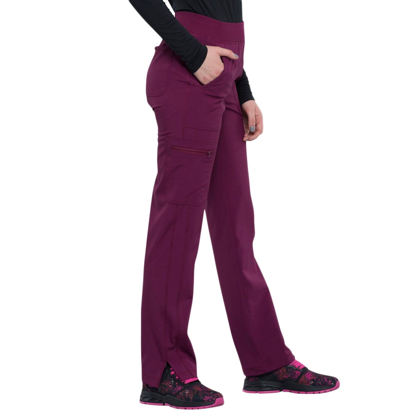 Infinity CK065A Scrubs Pant Women Wine