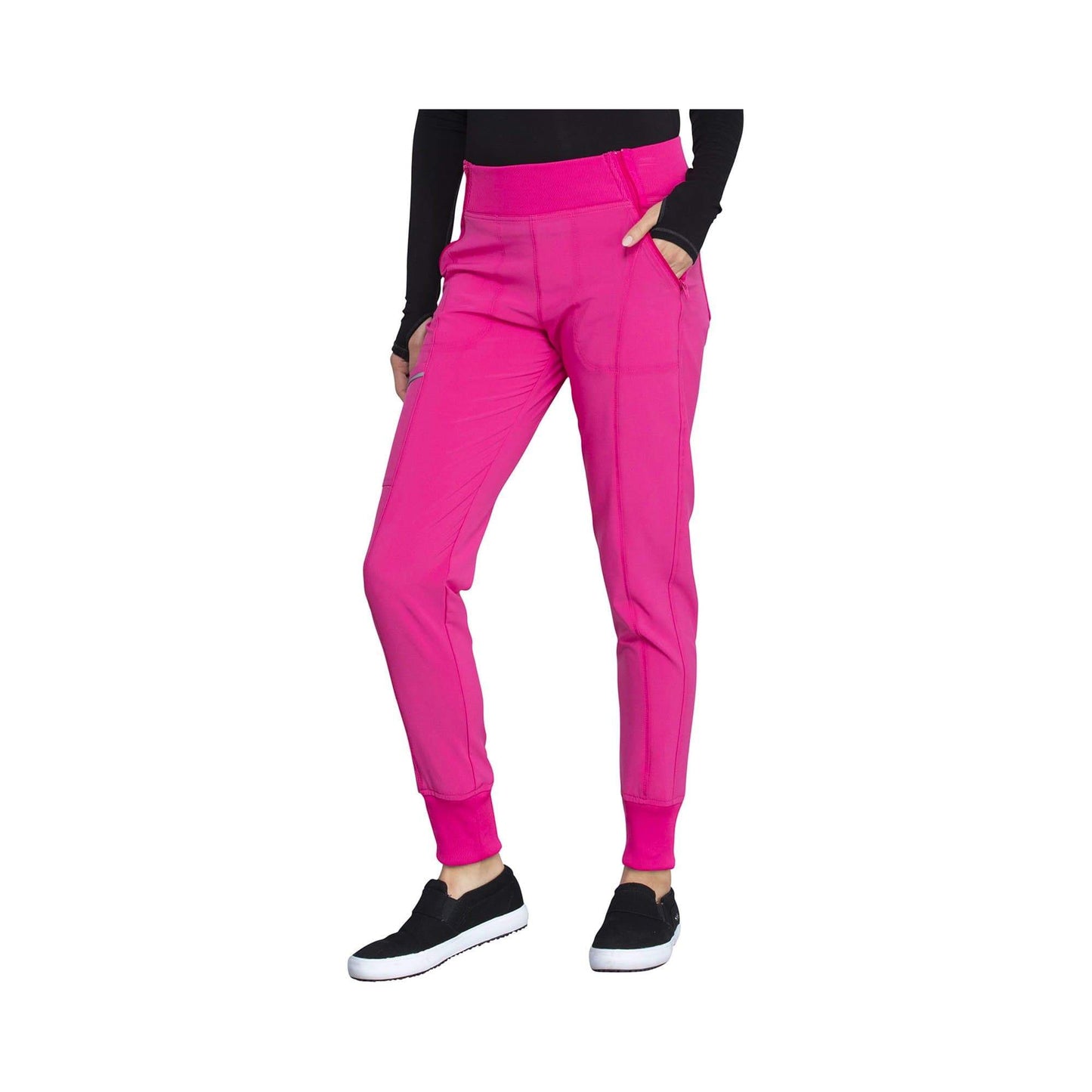 Cherokee Scrubs Pants 2XL / Standard Cherokee Infinity CK110A Scrubs Pant Women Carmine Pink