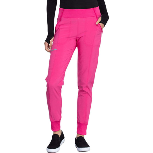 Cherokee Scrubs Pants Cherokee Infinity CK110A Scrubs Pant Women Carmine Pink