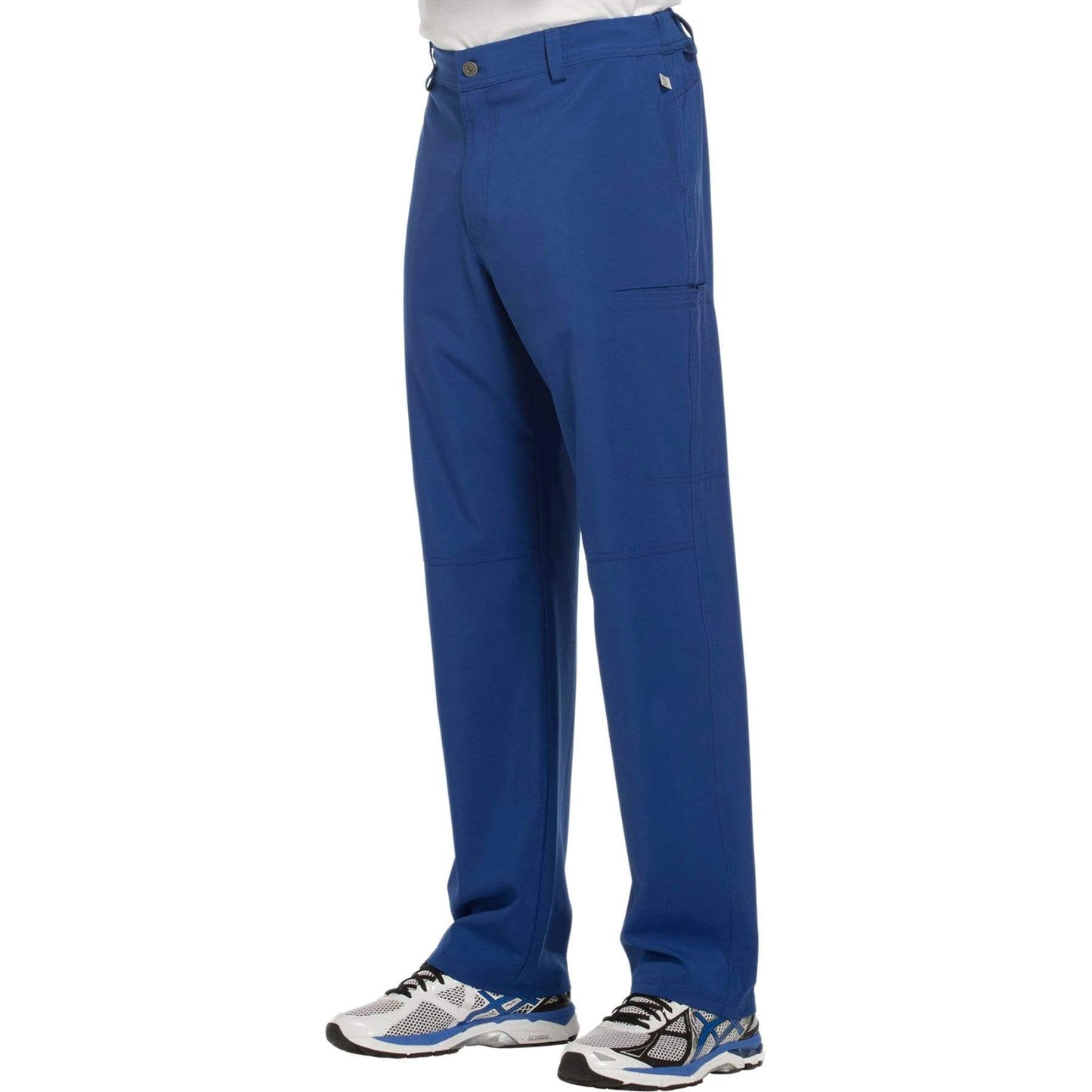 Cherokee Scrubs Pants Cherokee Infinity CK200A Scrubs Pants Mens Fly Front Galaxy Blue