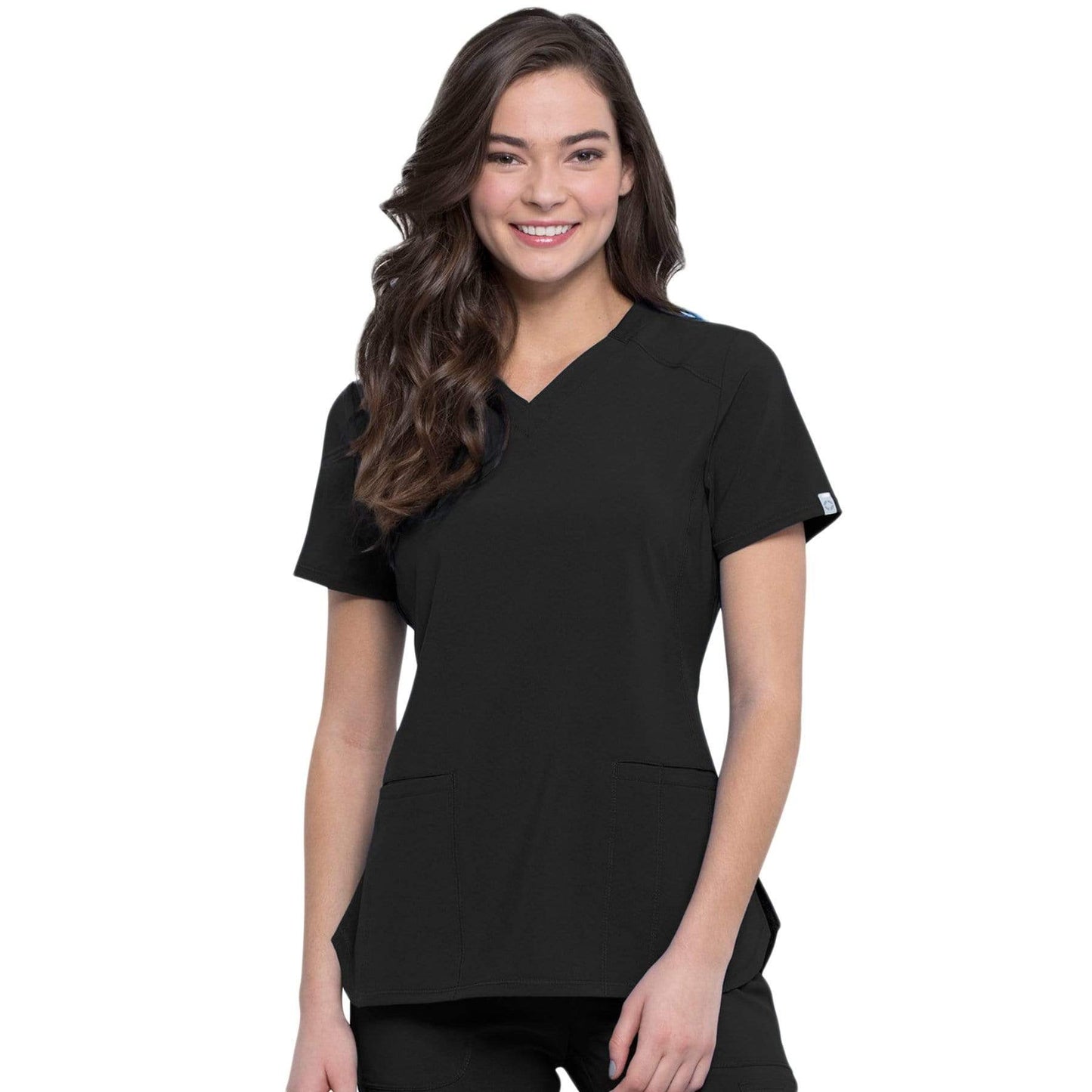 Infinity CK865A Scrubs Top Women Black
