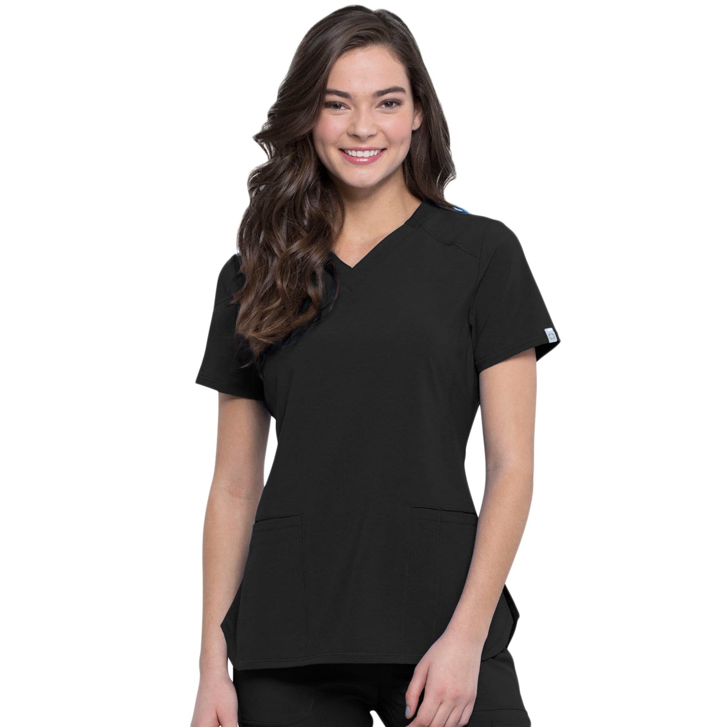 Infinity CK865A Scrubs Top Women Black