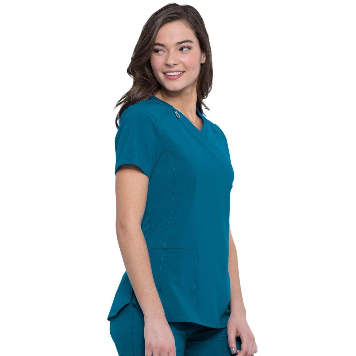 Infinity CK865A Scrubs Top Women Blue