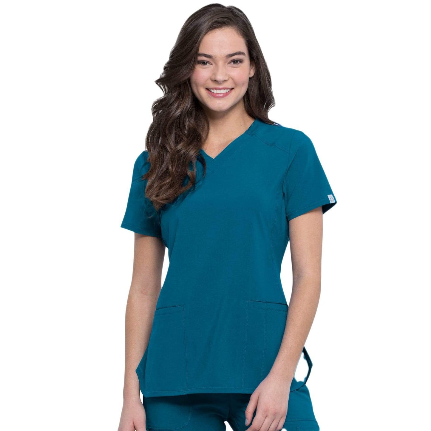 Infinity CK865A Scrubs Top Women Blue