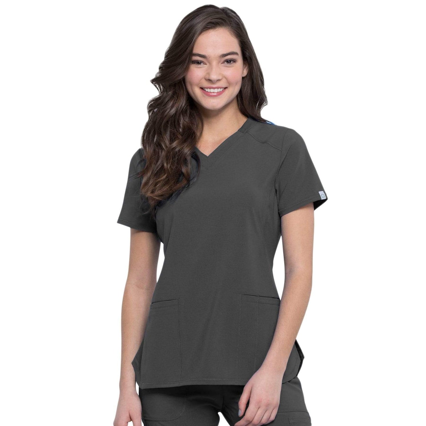 Infinity CK865A Scrubs Top Women Pewter