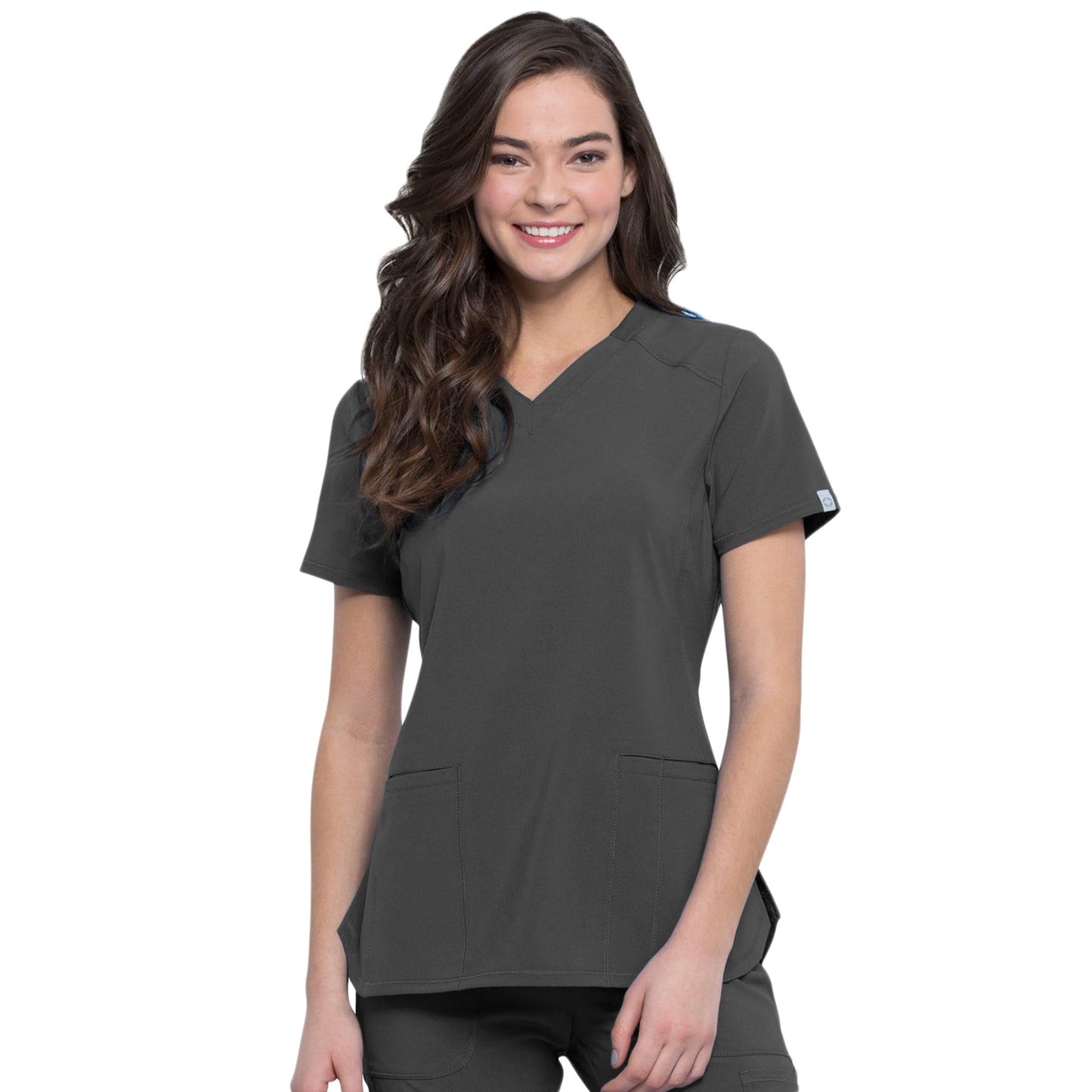 Infinity CK865A Scrubs Top Women Pewter