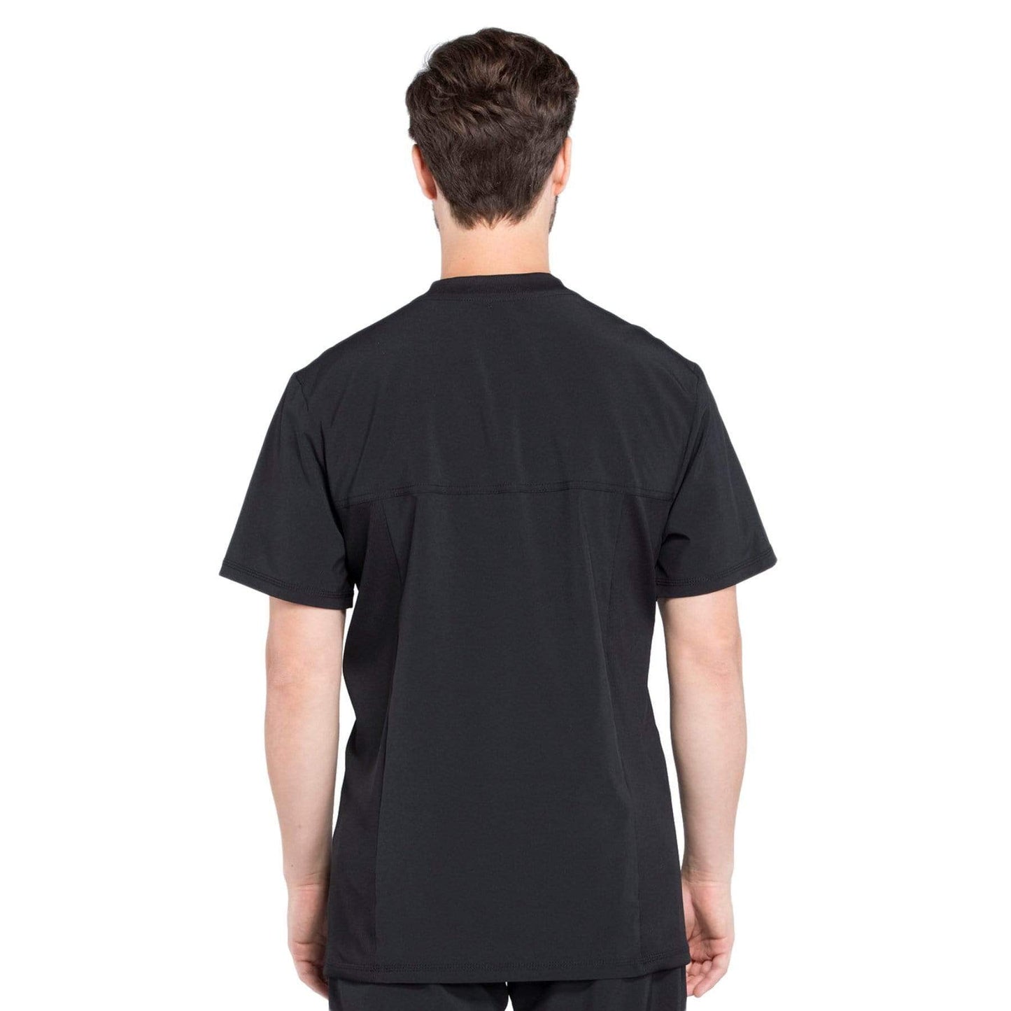 Cherokee Scrubs Top Cherokee Infinity CK910A Scrubs Top Mens V-Neck Black