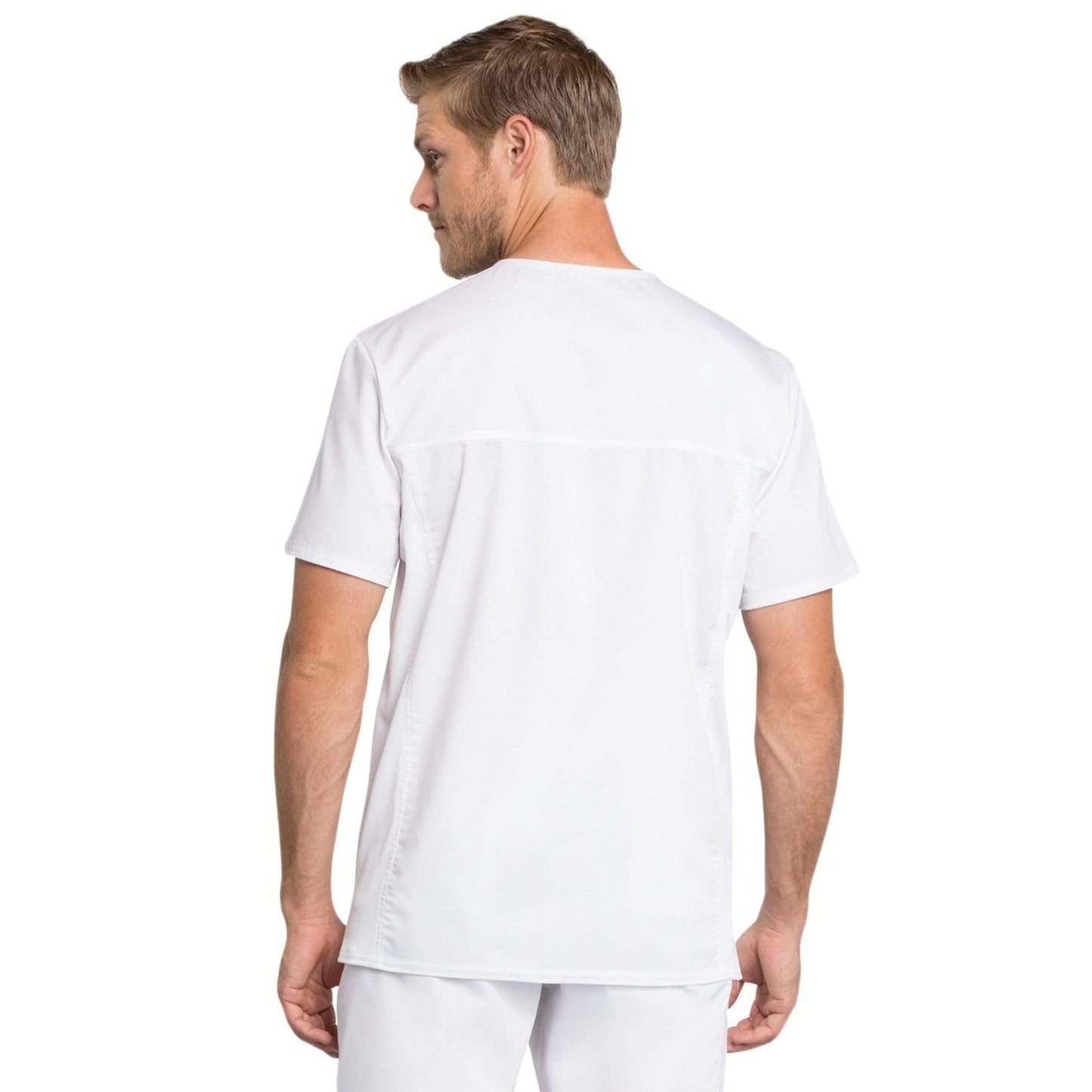 Cherokee Revolution Tech Mens WW755AB Scrubs Top Men White