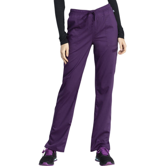 Cherokee Revolution Tech WW041AB Scrubs Pant Women Eggplant