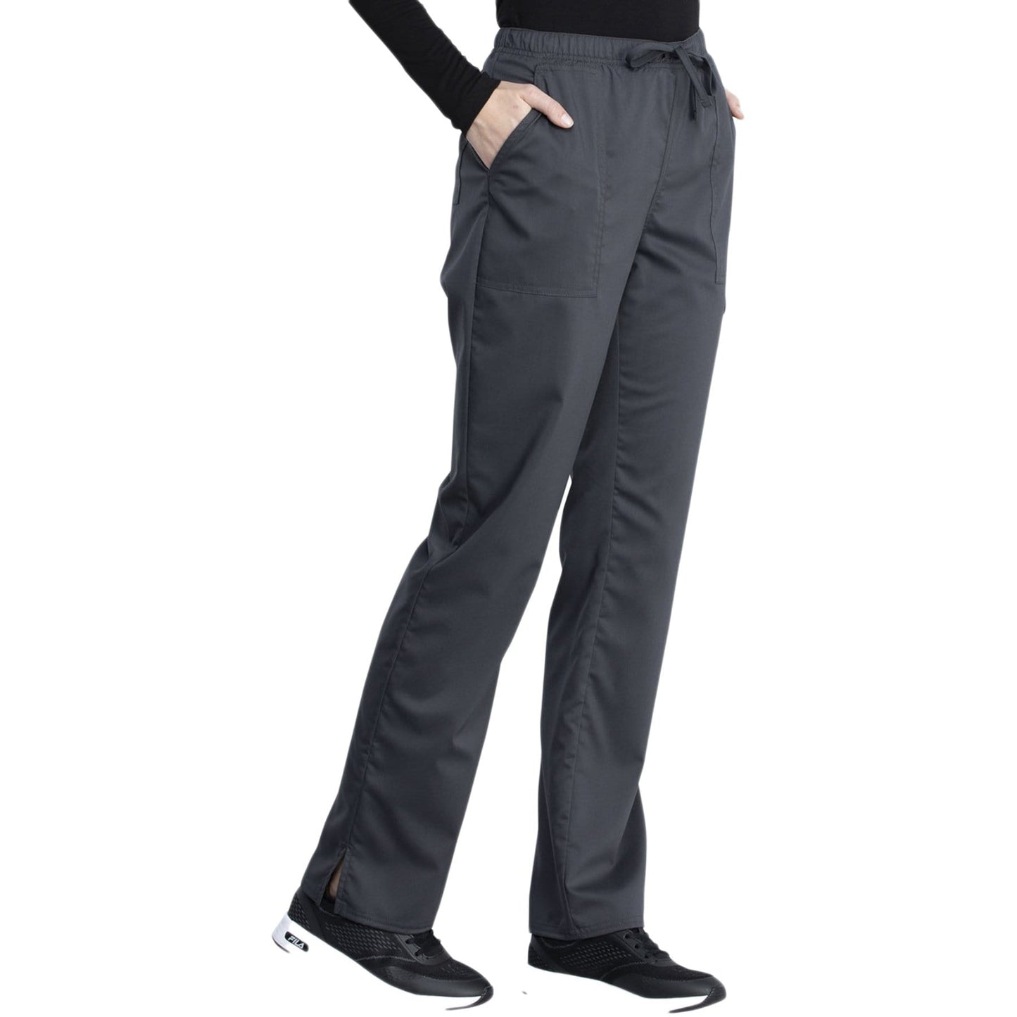 Cherokee Revolution Tech WW041AB Scrubs Pant Women Pewter