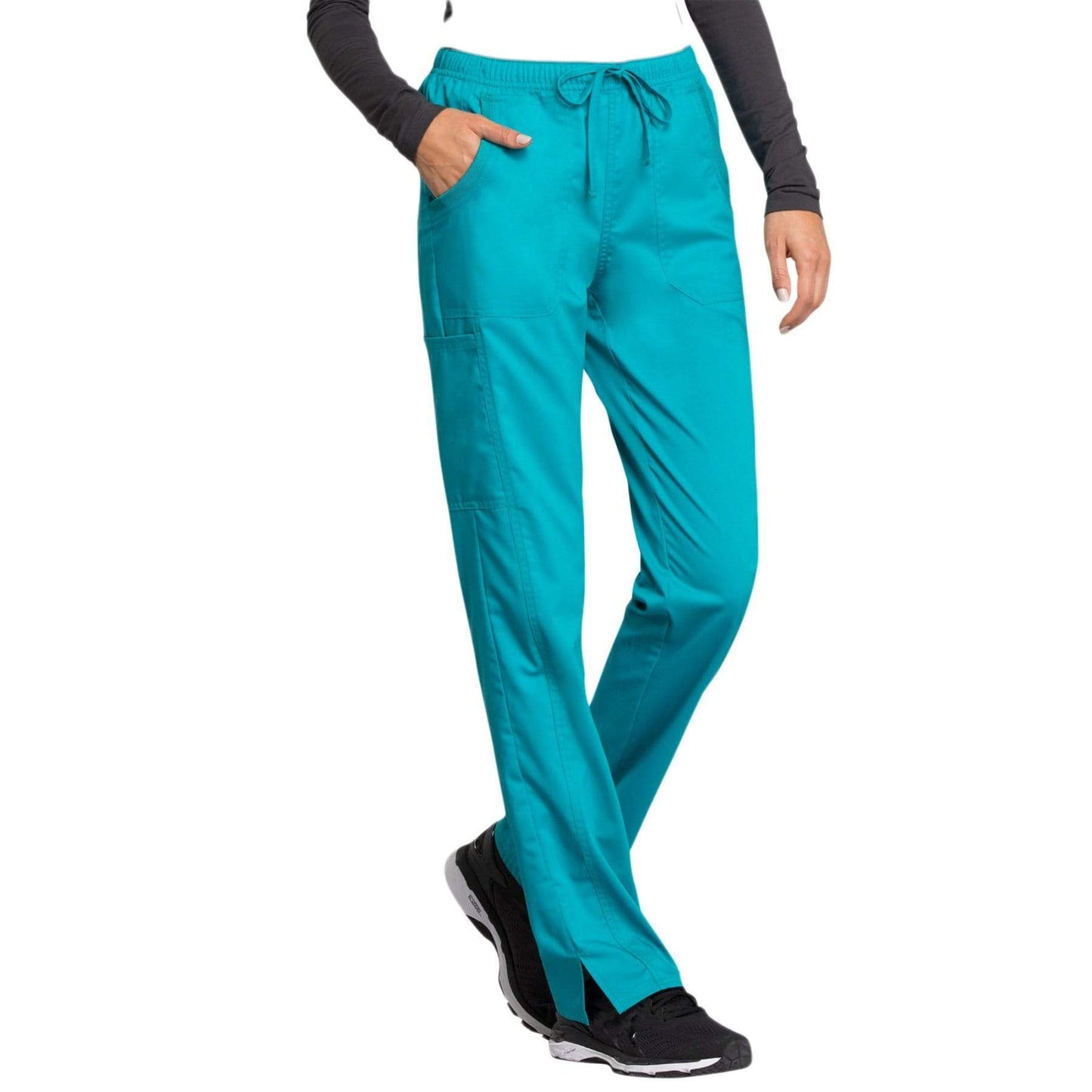 Cherokee Revolution Tech WW235AB Scrubs Pant Women Teal Blue