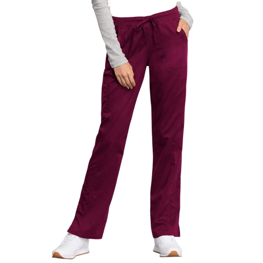 Cherokee Revolution Tech WW235AB Scrubs Pant Women Wine