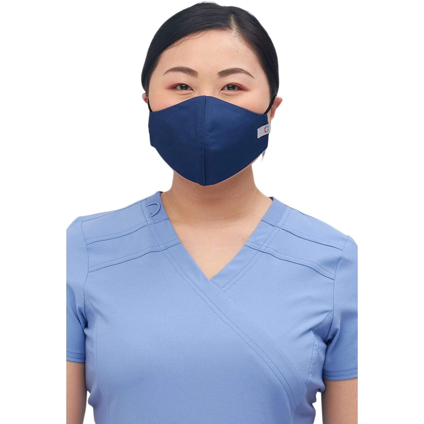 Cherokee Reusable Masks M/L Cherokee Revolution Tech WW560AB Scrubs Reusable Face Mask Unisex Navy