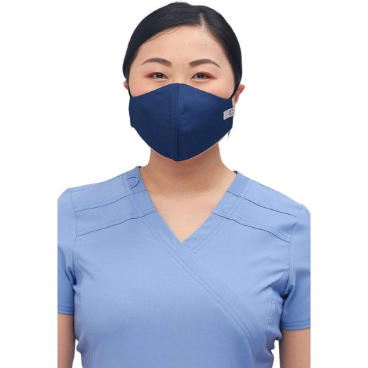 Cherokee Reusable Masks M/L Cherokee Revolution Tech WW560AB Scrubs Reusable Face Mask Unisex Navy