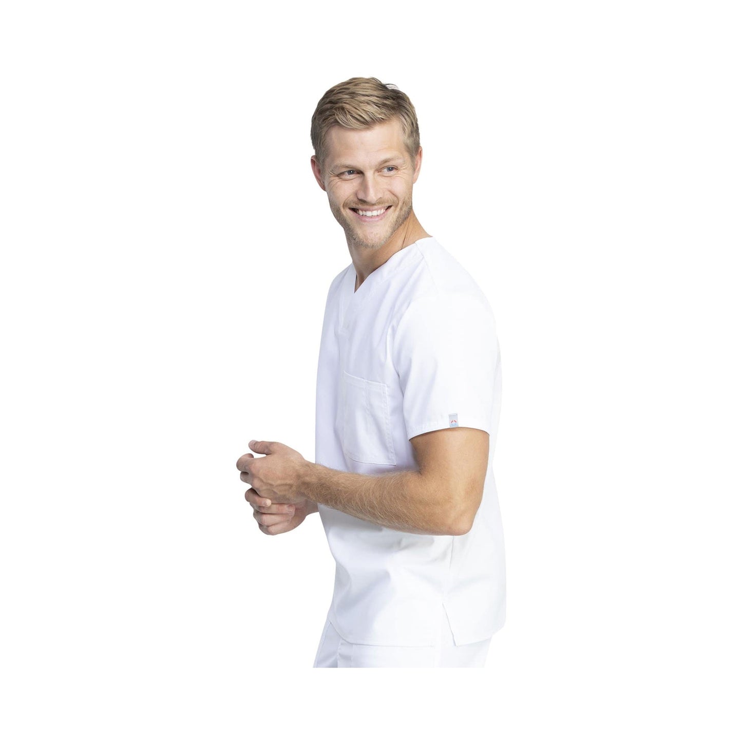 Cherokee Revolution Tech WW742AB Scrubs Top Unisex White