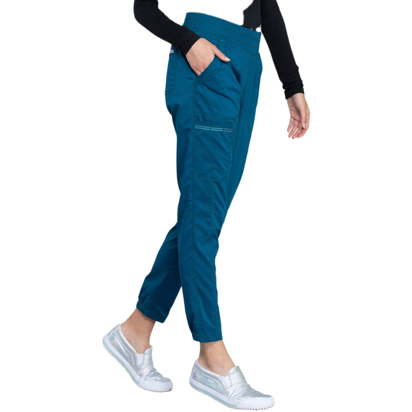 Cherokee Revolution WW011 Jogger Scrubs Pant Women Blue