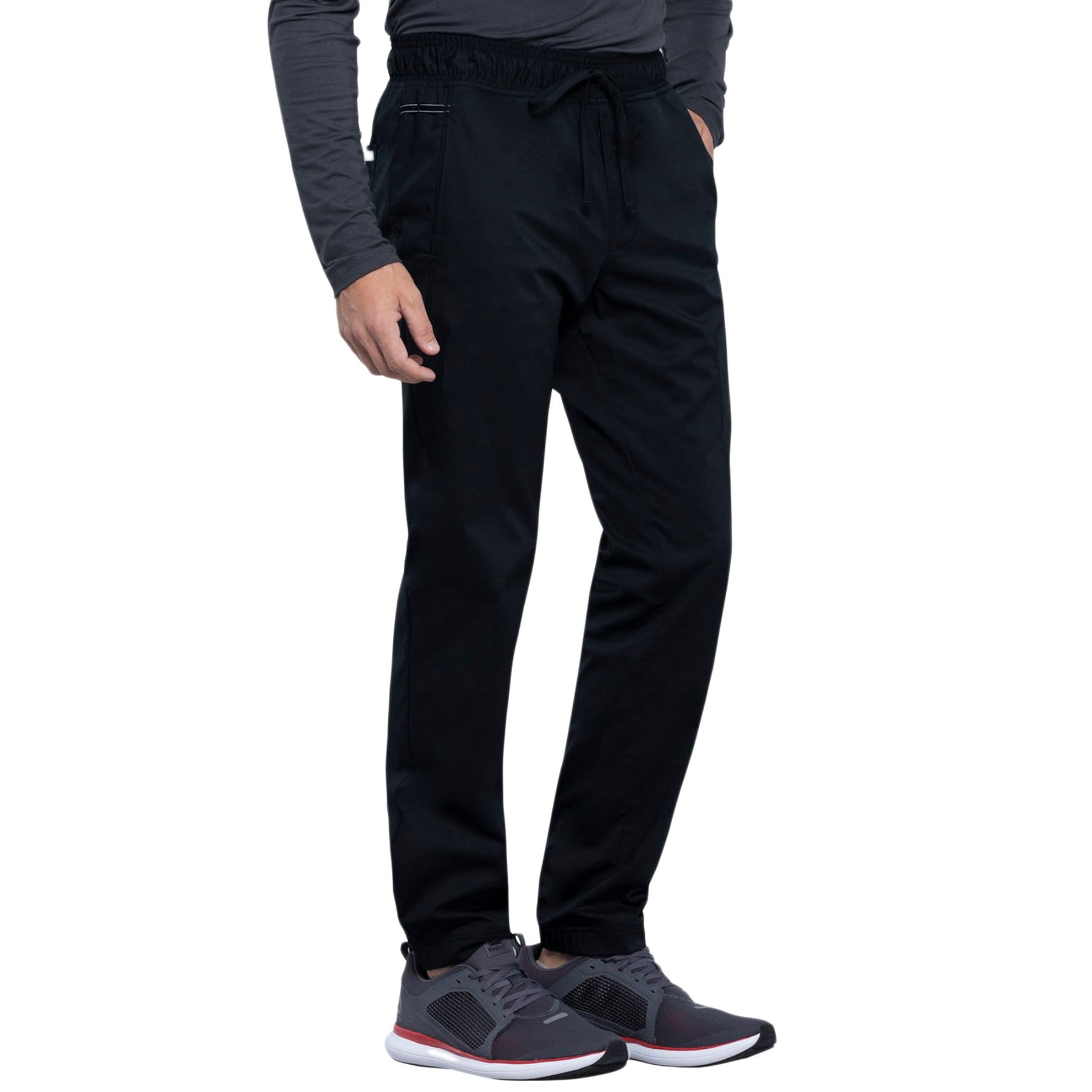 Cherokee Scrubs Pants Cherokee Revolution WW012 Scrubs Pant Men Black
