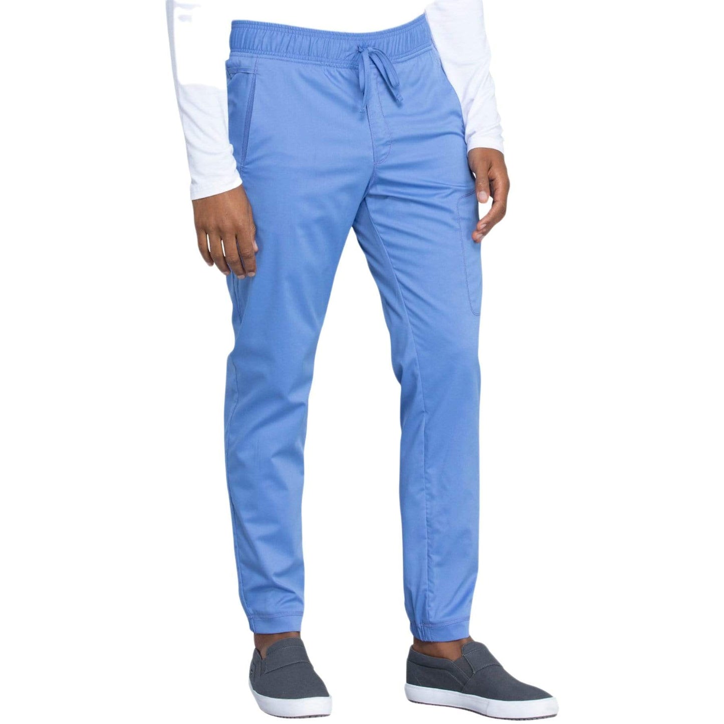 Cherokee Revolution WW012 Jogger Scrubs Pant Men Ciel Blue