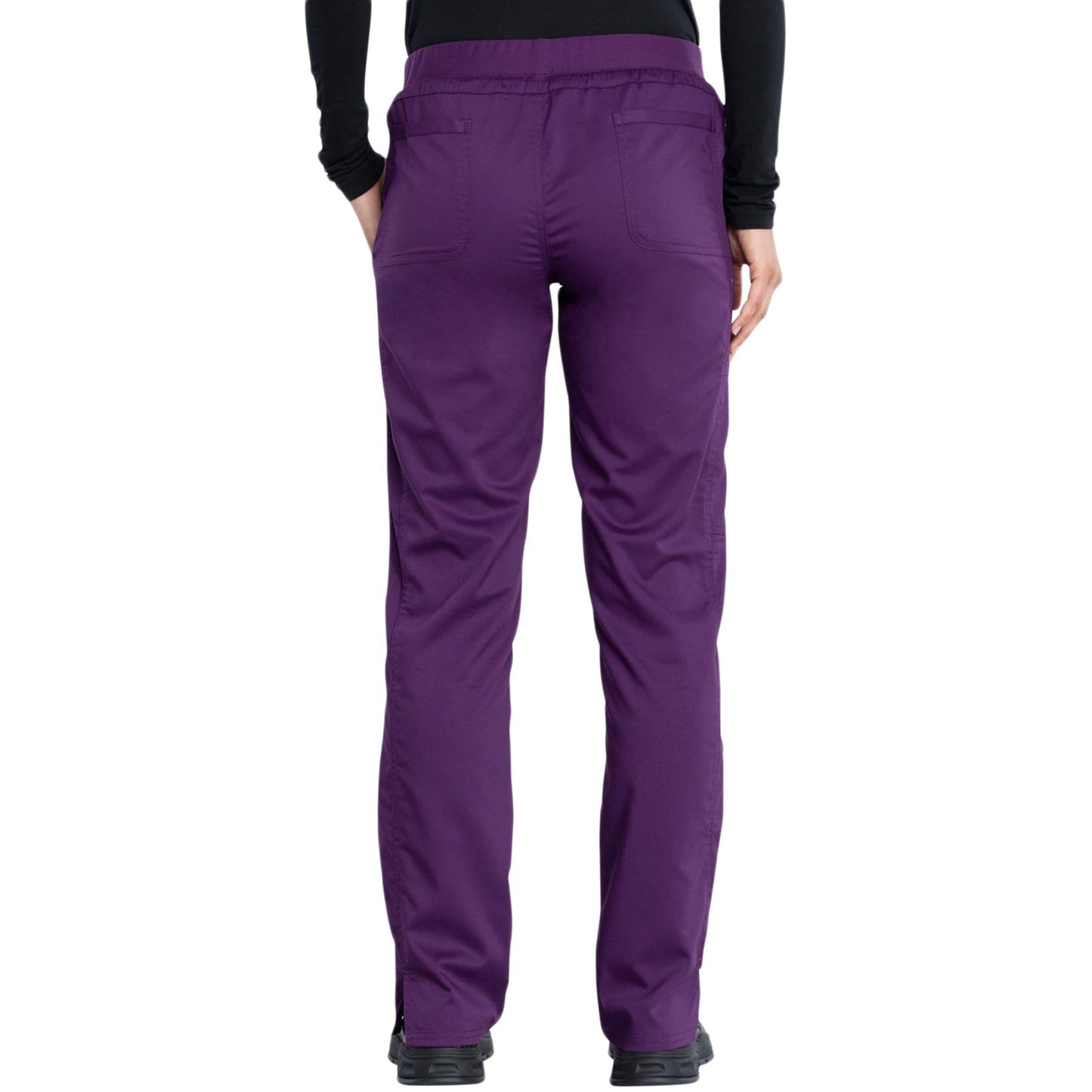 Cherokee Revolution WW105 Scrubs Pant Women Eggplant