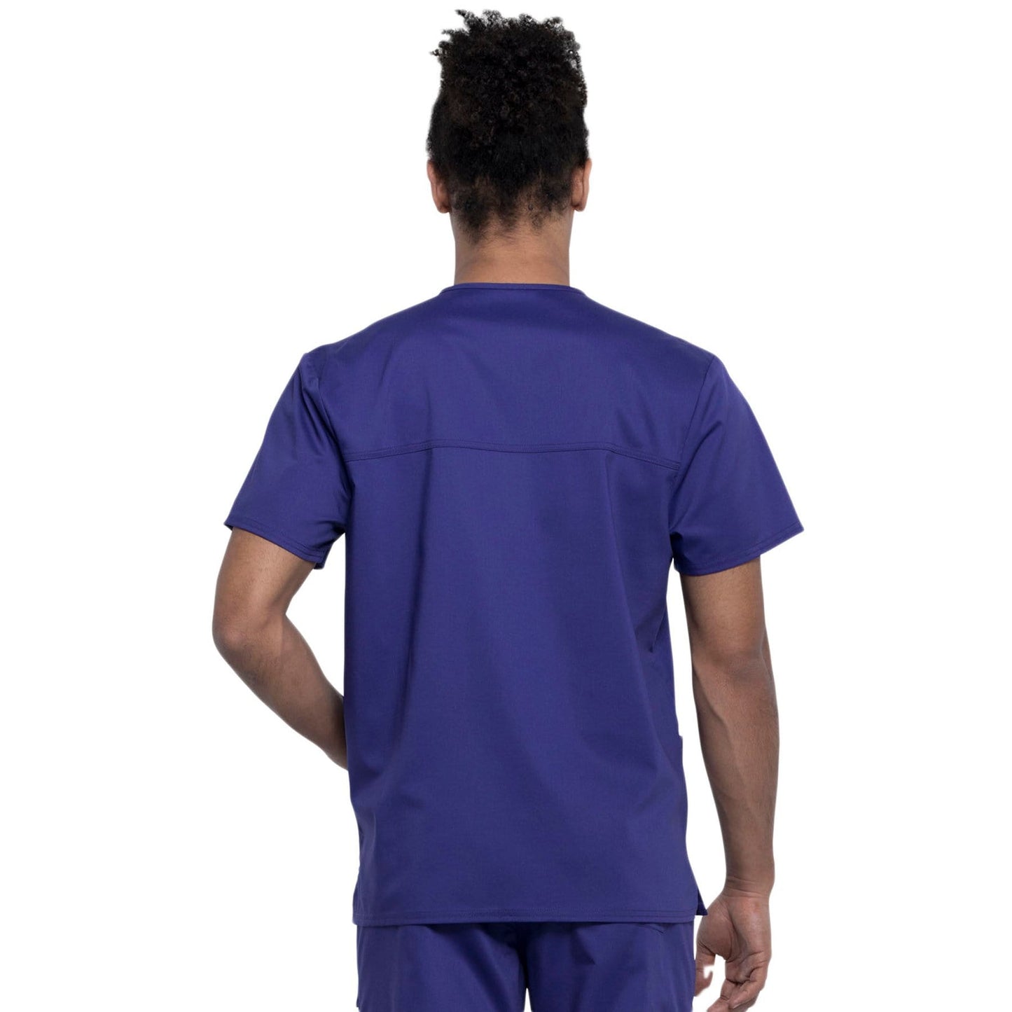 Cherokee Revolution WW670 Scrubs Top Men Grape