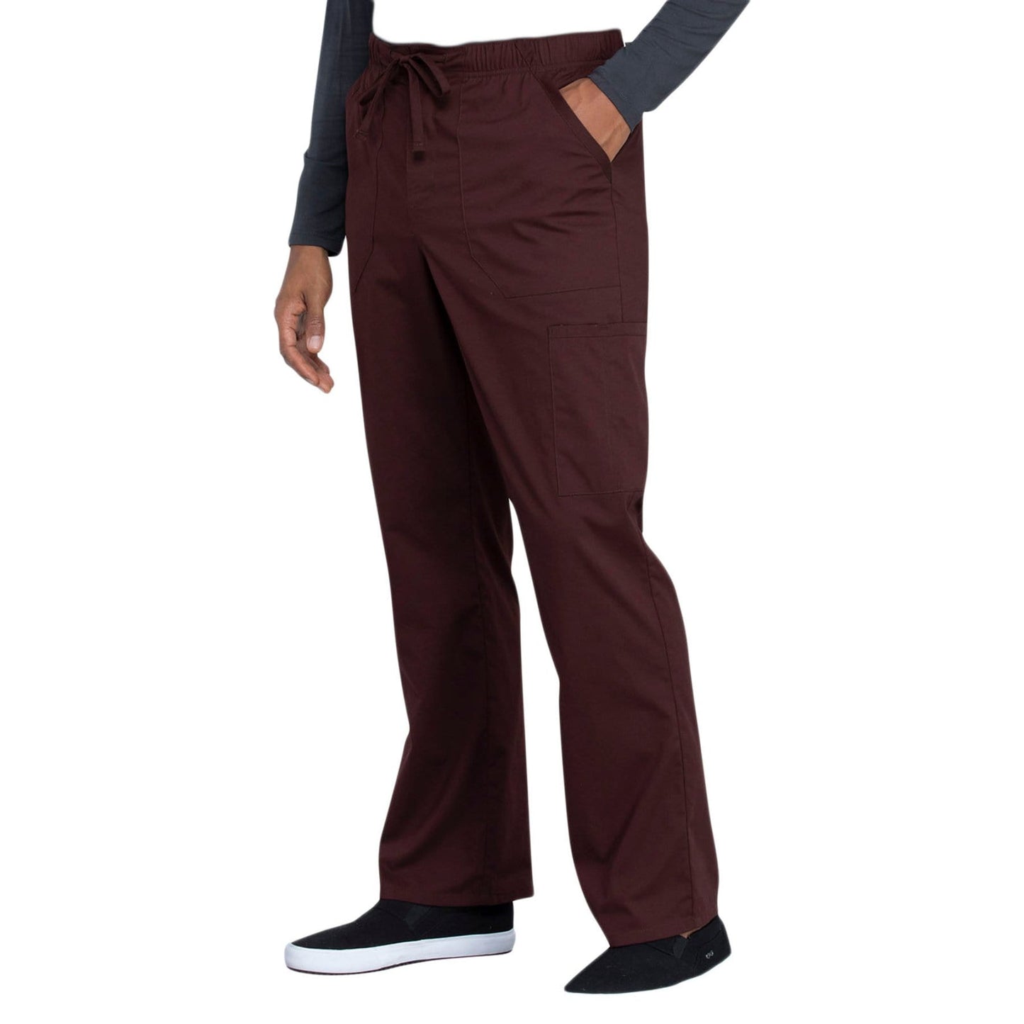 Cherokee Workwear 190 Scrubs Pant Men Espresso