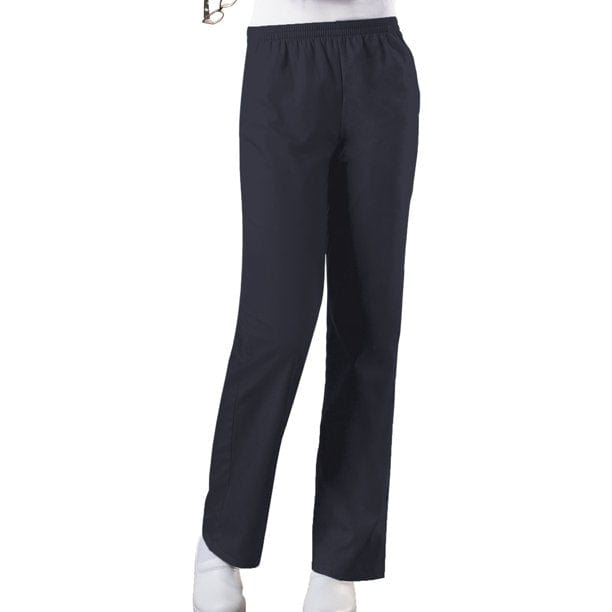 Medshop Australia XS Cherokee Workwear 4001 Pant Natural Rise Tapered Leg Pull-On Pant Black